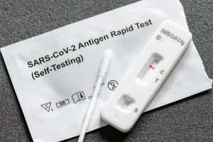 Negative Covid-19 antigen test kit