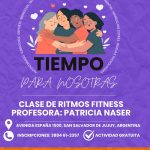 Nueva jornada de “Tiempo de Nosotras” con ritmos fitness