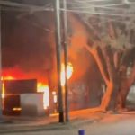 Incendio en San Pedrito