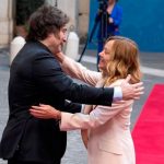 Milei se reunió con Meloni en Roma y selló un acuerdo energético clave con Italia