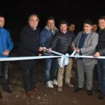 Inauguraron extensión de Red de alumbrado público sobre Ruta N 42 entre Monterrico y El Carmen