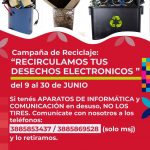 Última semana para reciclar tus aparatos electrónicos