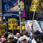 Protestas en Estados Unidos contra la guerra