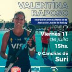 Valentina Raposo visitará San Salvador de Jujuy