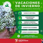 Vacaciones de Invierno en el Parque Botánico