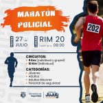 Llega la Maratón Policial con circuitos de 5 y 10 kilómetros