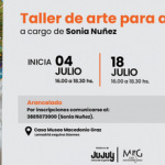 Taller de arte para adultos en la Casa Macedonio Graz