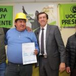Sadir entregó certificados de capacitación en UOCRA
