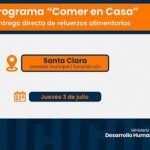 Familias del Departamento Santa Bárbara recibirán unidades alimentarias