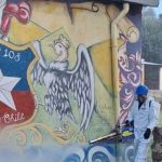 Desinfección en escuelas del interior