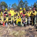 Brigadistas se preparán para la temporada de incendios forestales
