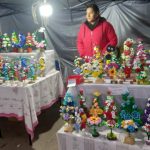 Feria Campesina Pucará: el arte de Mariela Herrera y sus arreglos florales en goma eva