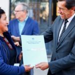Sadir entregó 70 escrituras a familias de Capital, Lozano y Guerrero