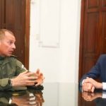 Sadir recibió al nuevo Jefe de la Región lV de Gendarmería