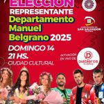 Todo listo para la Elección de la Representante Capital 2025