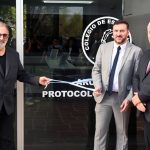 Inauguración del Archivo de Protocolos Notariales y un espacio de coworking en el Colegio de Escribanos