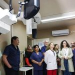 Sadir inauguró un moderno tomógrafo en el hospital “San Roque”